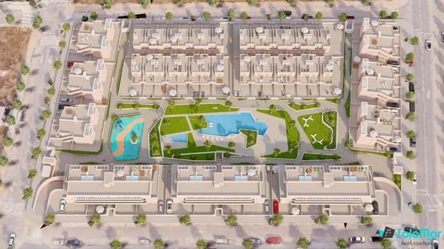 3 sypialnia Bungalow na sprzedaż w Pilar de la Horadada ciudad, Pilar de la Horadada z basenem - 259 900 € (Ref: 8863043)