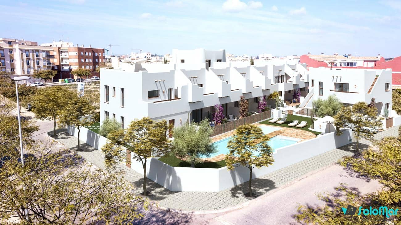 3 bedroom Apartment for sale in Pilar de la Horadada with pool - € 355,900 (Ref: 8875943)
