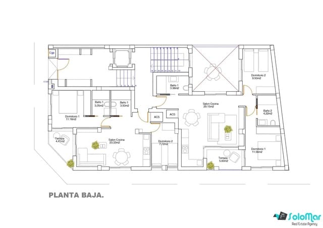 2 camera da letto Appartamento in vendita in Zona Pueblo, Guardamar del Segura - 229.500 € (Rif: 8905730)