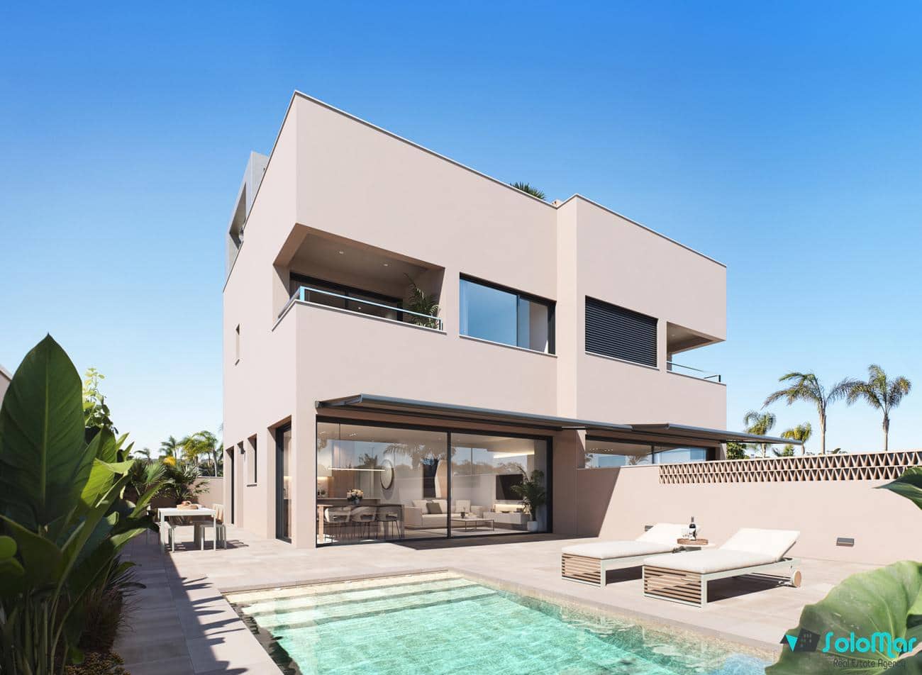 3 soverom Hus til salgs i Torre de la Horadada med svømmebasseng - € 795 000 (Ref: 8915869)