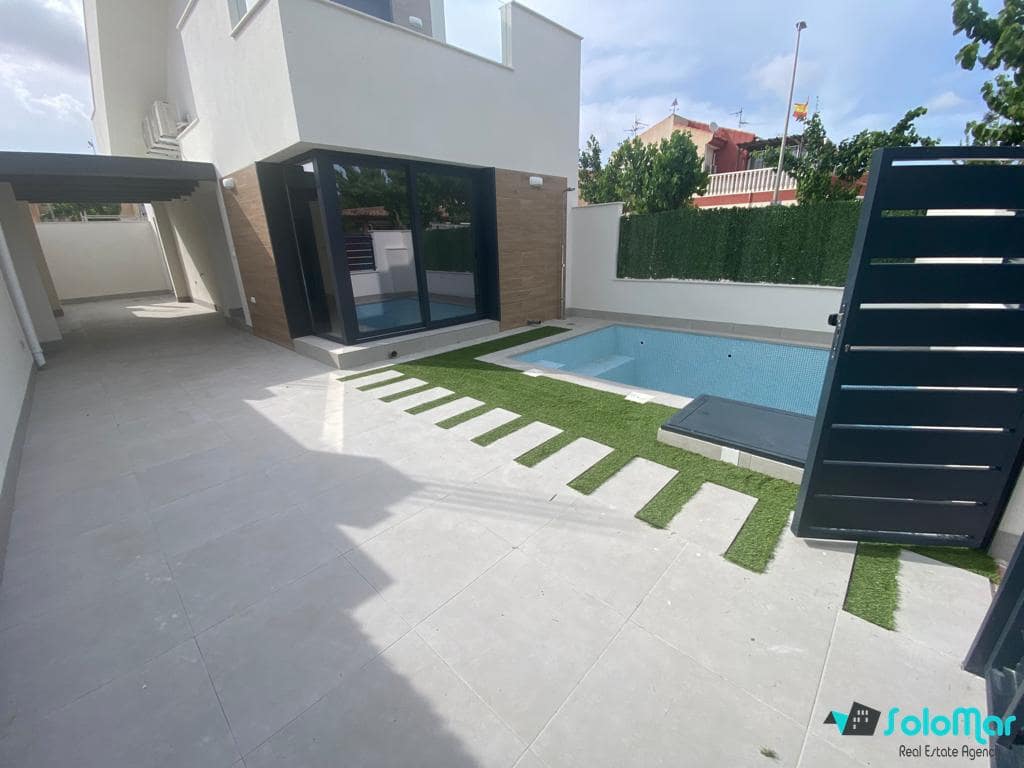 3 bedroom Villa for sale in Los Alcazares with pool garage - € 349,900 (Ref: 8958255)
