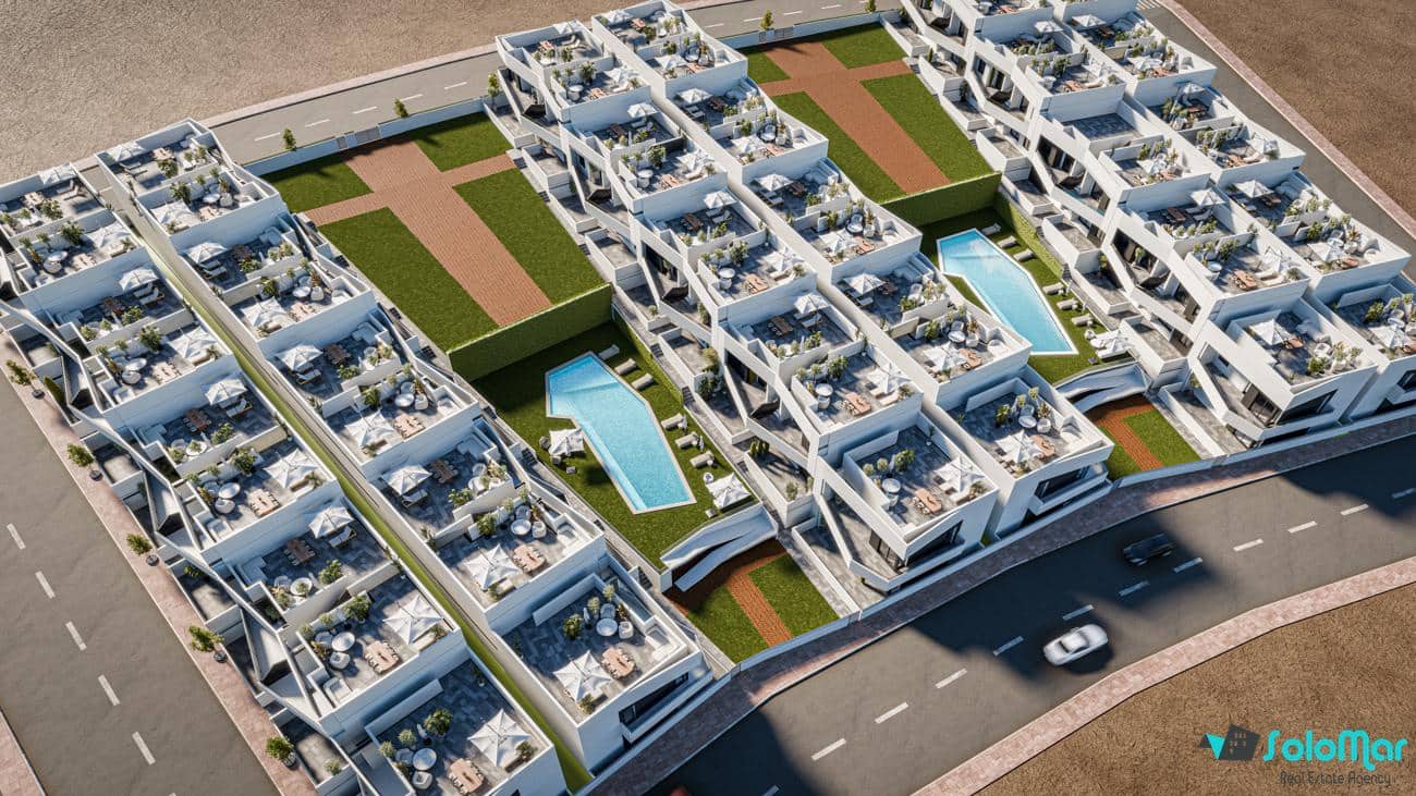 2 quarto Bungalow para venda em San Miguel de Salinas com piscina - 204 900 € (Ref: 8967498)