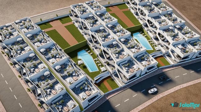 2 quarto Bungalow para venda em San Miguel de Salinas com piscina - 204 900 € (Ref: 8967498)