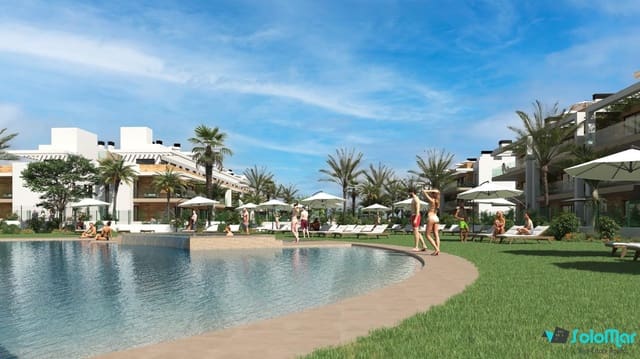 3 slaapkamer Appartement te koop in Las Lomas de Rame - Bahía Bella, Los Alcázares met zwembad - € 330.000 (Ref: 8969018)