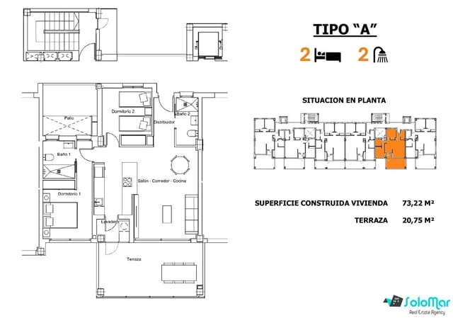 2 Zimmer Apartment zu verkaufen in San Miguel de Salinas mit Pool - 241.000 € (Ref: 9035055)