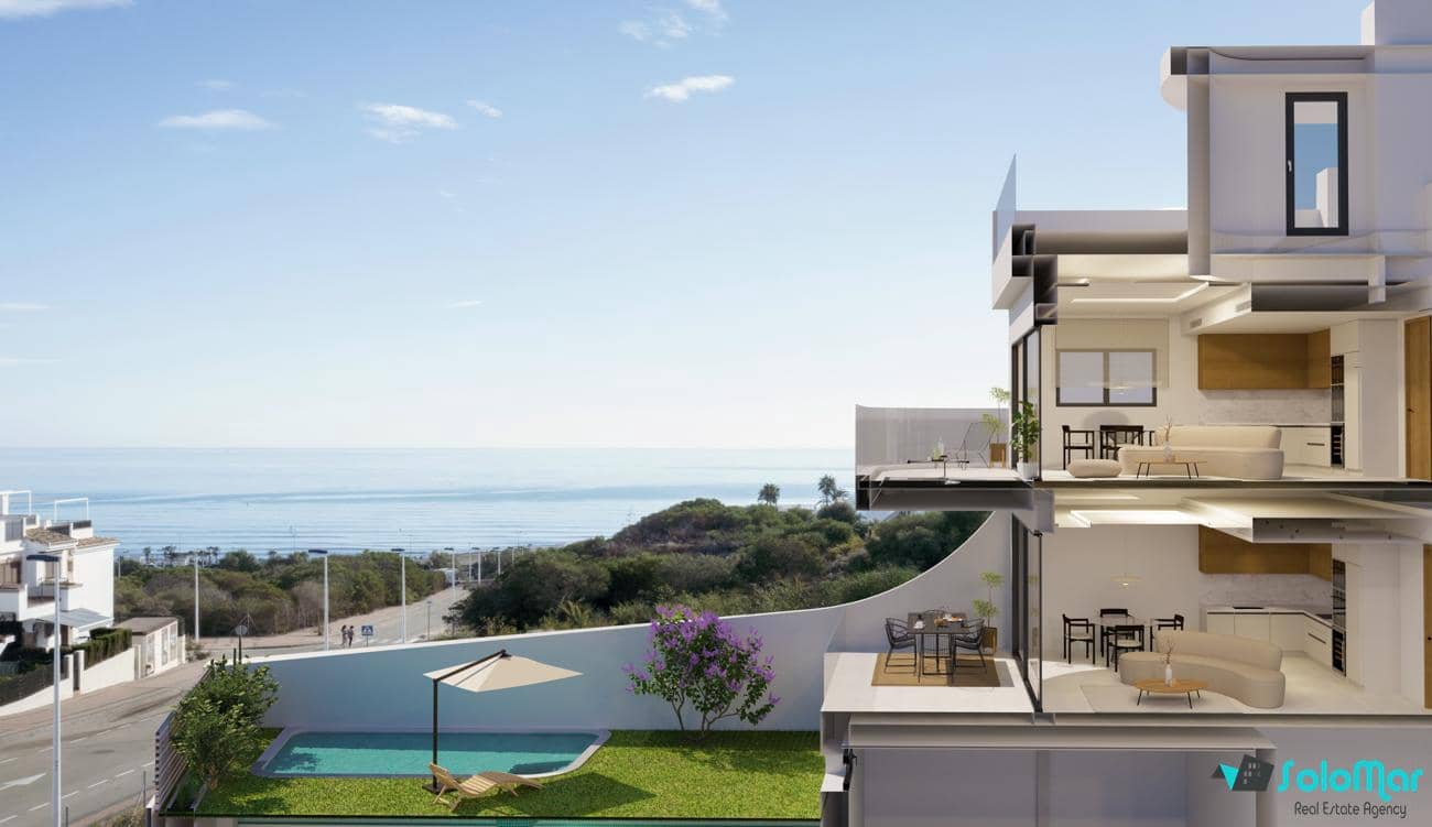 2 soveværelse Lejlighed til salg i Torrevieja med swimmingpool - € 620.000 (Ref: 9051772)