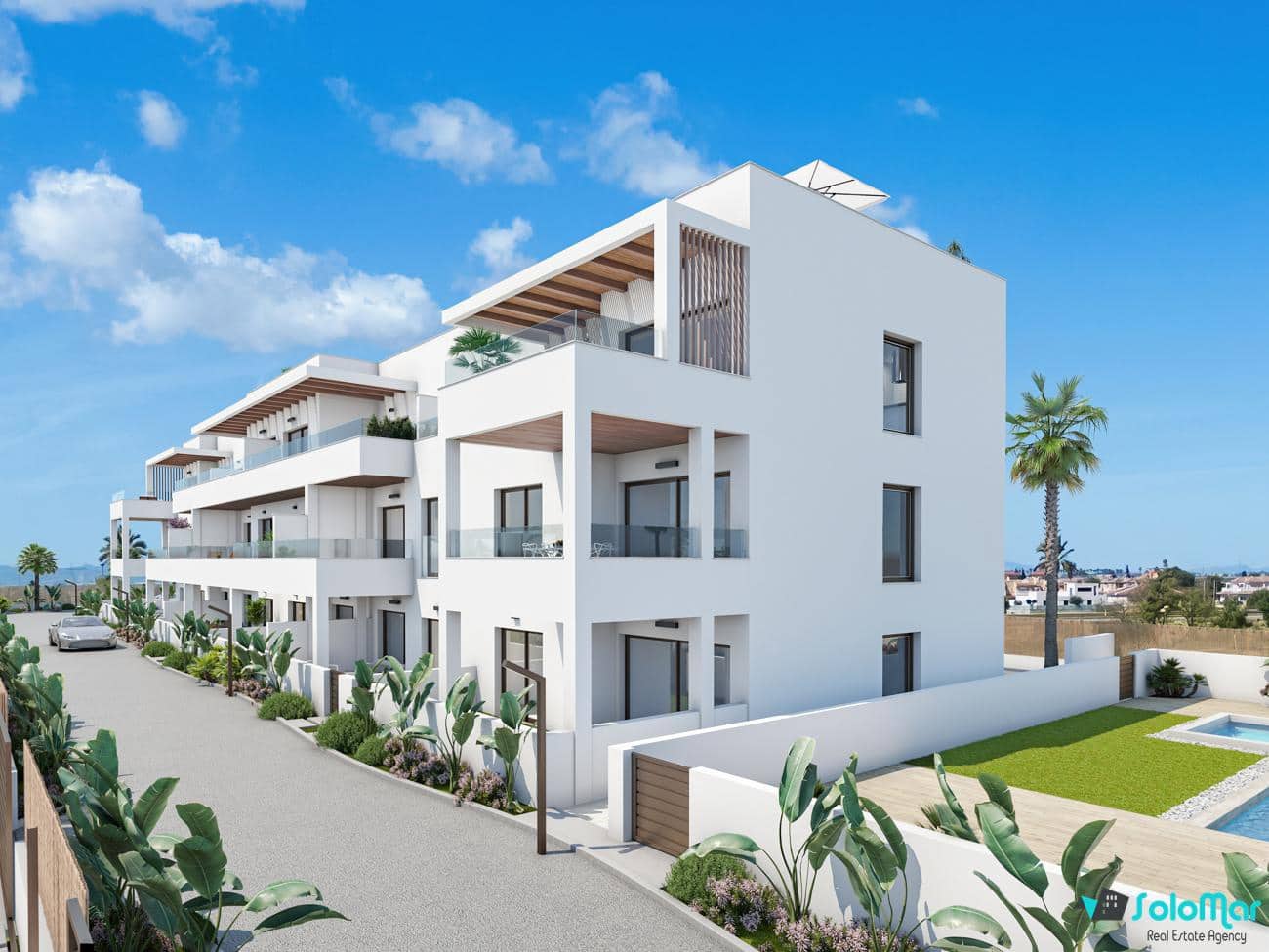 3 bedroom Apartment for sale in Los Alcazares with pool - € 435,000 (Ref: 9064063)