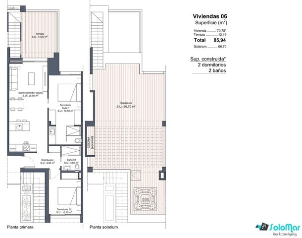 2 chambre Bungalow à vendre à Ciudad Quesada, Rojales avec piscine - 324 000 € (Ref: 9072313)