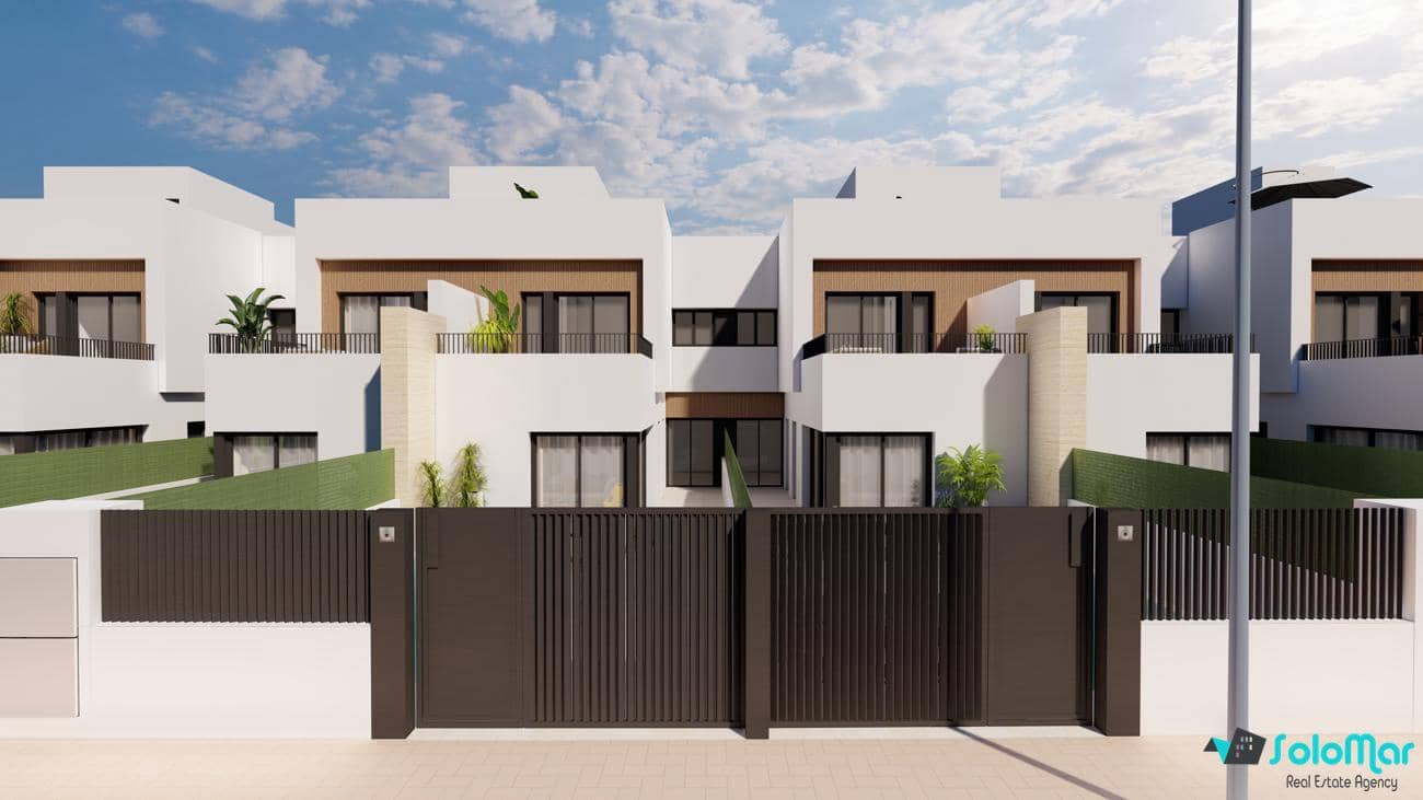 3 soveværelse Byhus til salg i Santiago de la Ribera med swimmingpool - € 366.000 (Ref: 9123717)