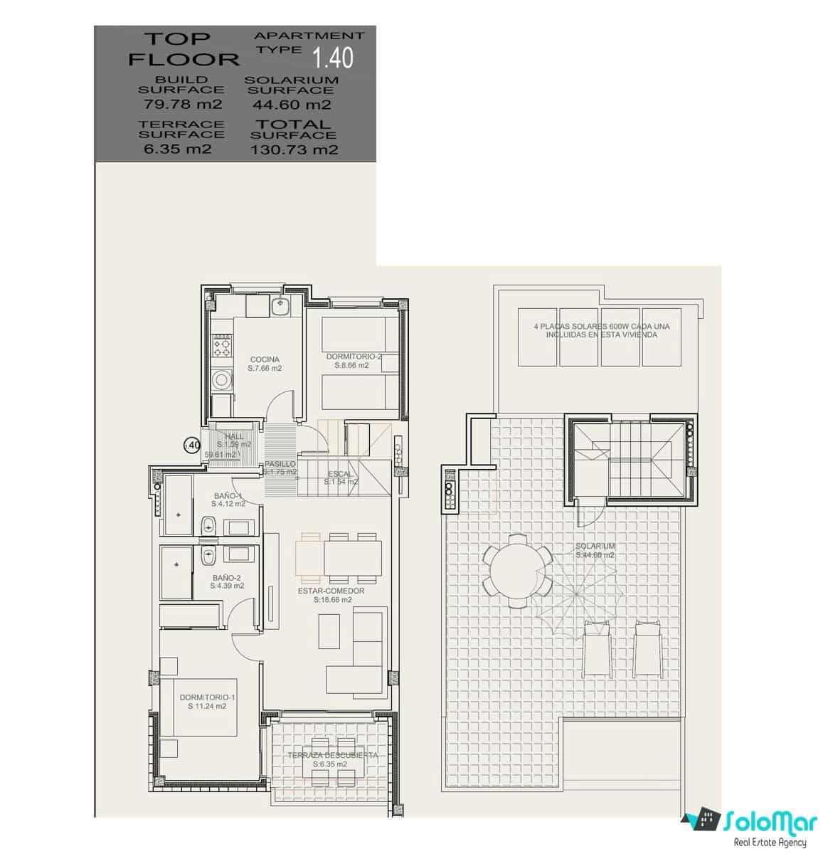 Casa de 2 habitaciones en Torrevieja en venta con piscina - 275.200 € (Ref: 9135933)