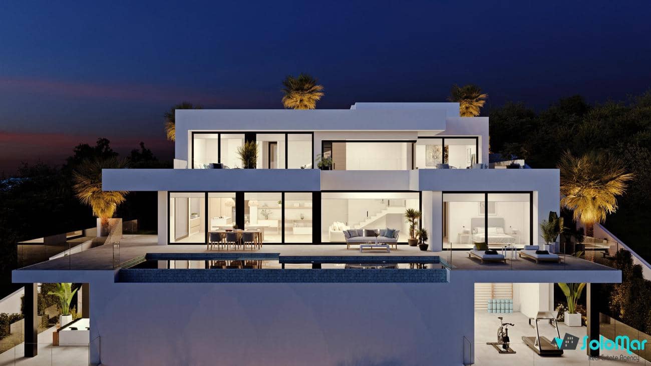 4 bedroom Villa for sale in Cumbre del Sol with pool - € 2,720,000 (Ref: 9144234)