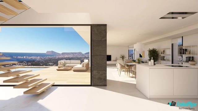 3 makuuhuone Huvila myytävänä paikassa Cumbre del Sol, Benitachell / Benitatxell mukana uima-altaan - 2 135 000 € (Ref: 9146118)