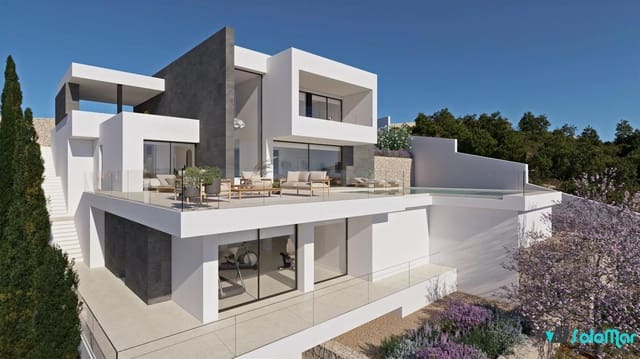 3 makuuhuone Huvila myytävänä paikassa Cumbre del Sol, Benitachell / Benitatxell mukana uima-altaan - 2 146 000 € (Ref: 9146119)