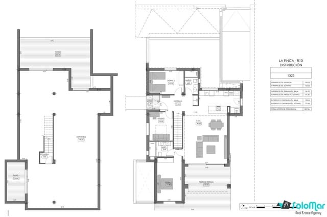 Chalet de 3 habitaciones en Algorfa en venta con piscina - 715.000 € (Ref: 9158291)