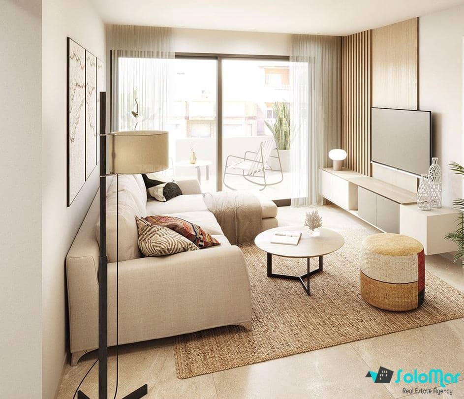 3 makuuhuone Kattohuoneisto myytävänä paikassa Torrevieja mukana uima-altaan - 460 000 € (Ref: 9160201)