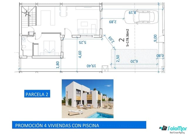 3 chambre Villa/Maison à vendre à Benijófar avec piscine - 397 000 € (Ref: 9162814)