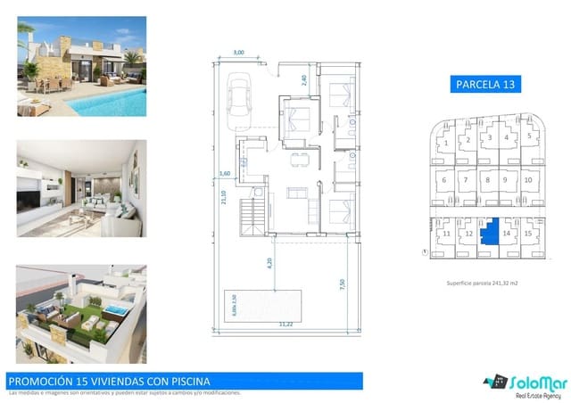 3 camera da letto Villa in vendita in San Fulgencio con piscina - 392.000 € (Rif: 9162815)