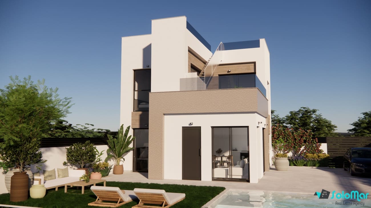 3 soveværelse Villa til salg i Orihuela Costa med swimmingpool - € 377.900 (Ref: 9168242)