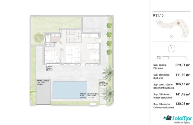 3 bedroom Villa for sale in Torre-Pacheco with pool - € 760,000 (Ref: 9170534)