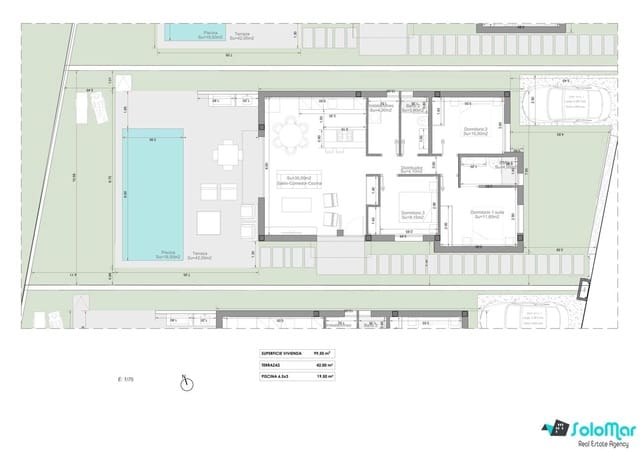 3 slaapkamer Villa te koop in Los Montesinos met zwembad - € 475.000 (Ref: 9620611)