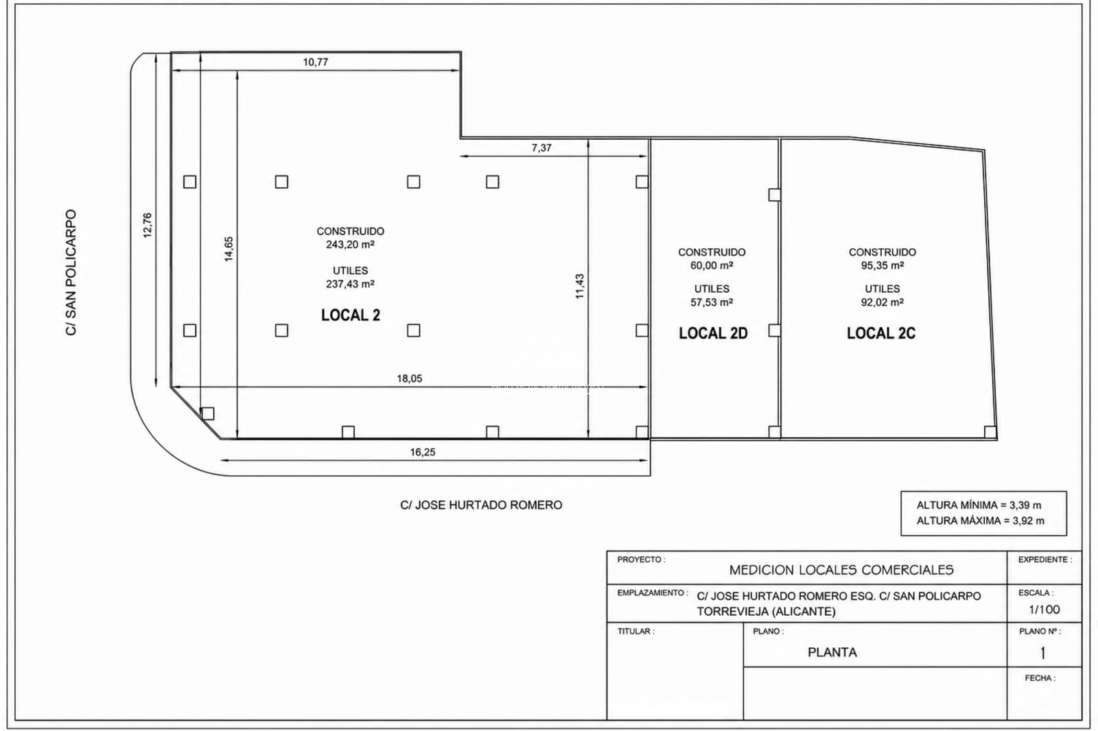 Commercial for sale in Torrevieja - € 450,000 (Ref: 10014268)