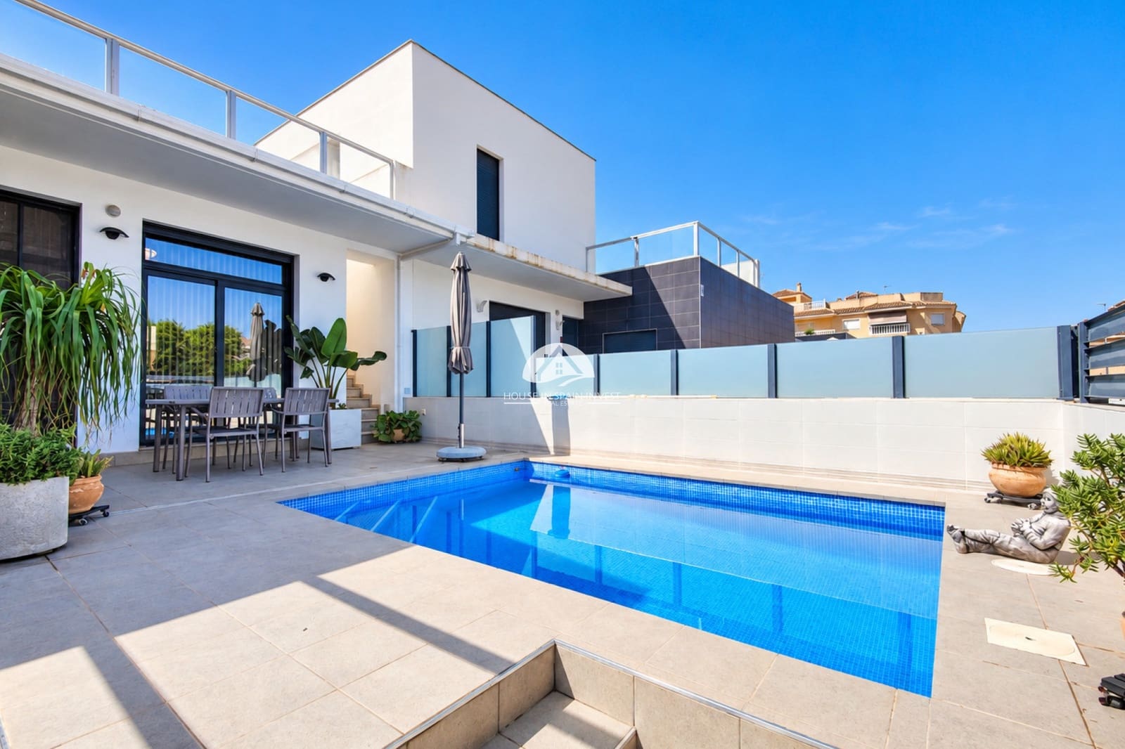 2 chambre Villa/Maison à vendre à Formentera del Segura avec piscine garage - 284 990 € (Ref: 10026179)