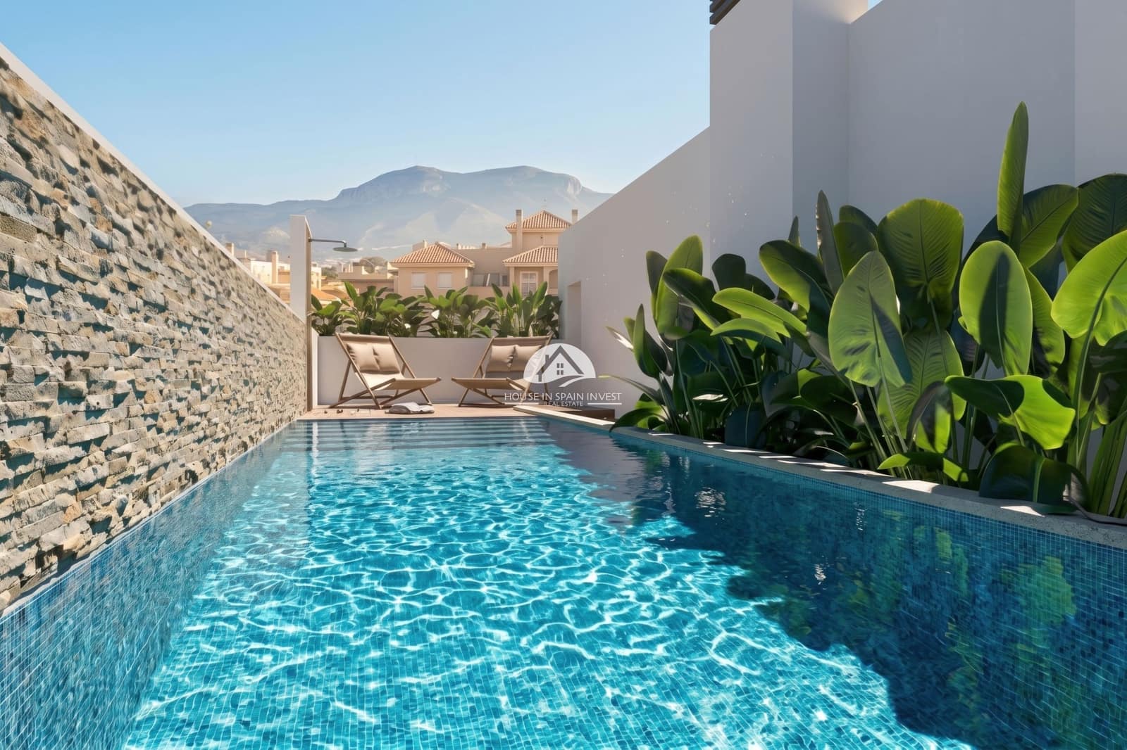 2 sovrum Takvåning till salu i Guardamar del Segura med pool - 315 000 € (Ref: 10110330)