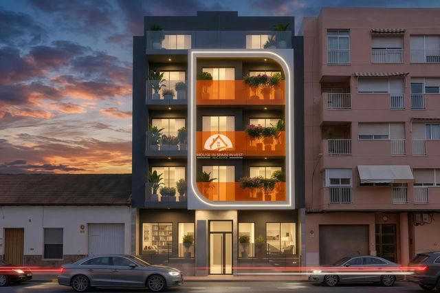2 chambre Appartement à vendre à Zona Pueblo, Guardamar del Segura avec piscine - 240 000 € (Ref: 10110331)