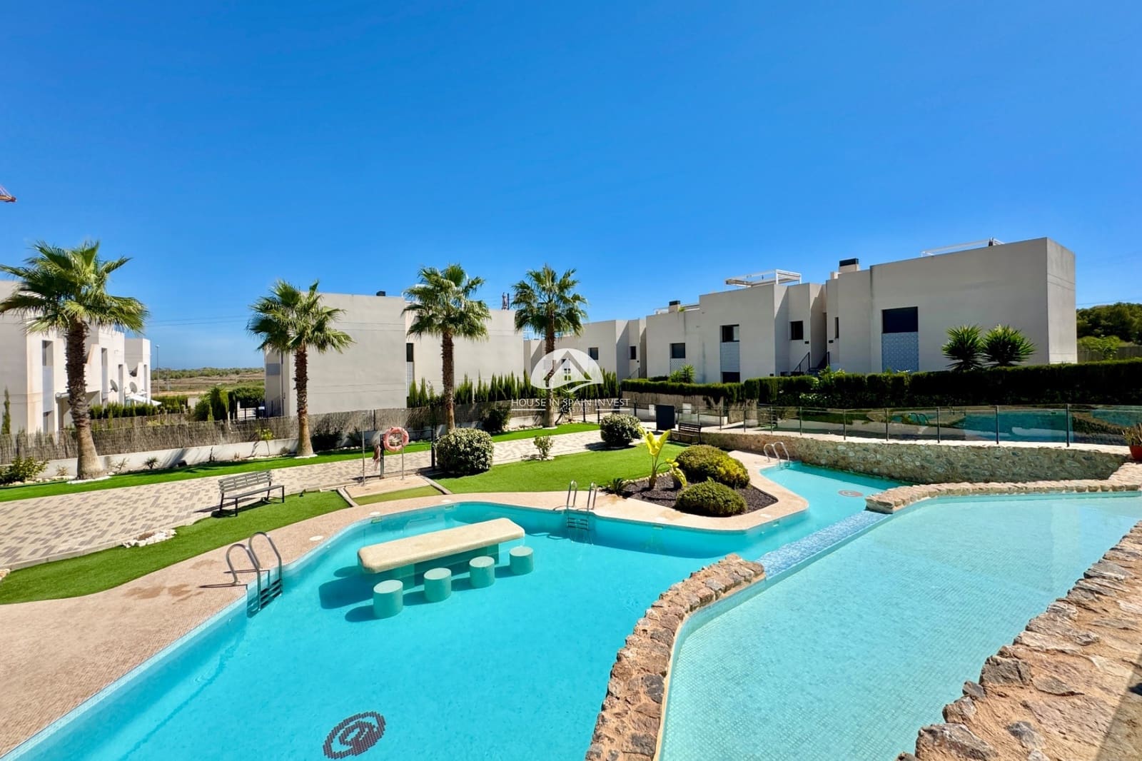 2 sovrum Lägenhet till salu i Orihuela Costa med pool garage - 220 000 € (Ref: 10117513)