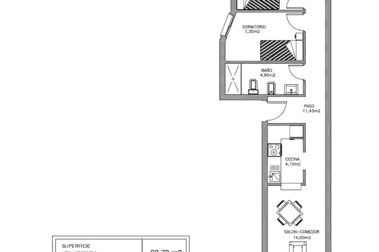3 sypialnia Penthouse na sprzedaż w Torrevieja - 179 000 € (Ref: 10158879)