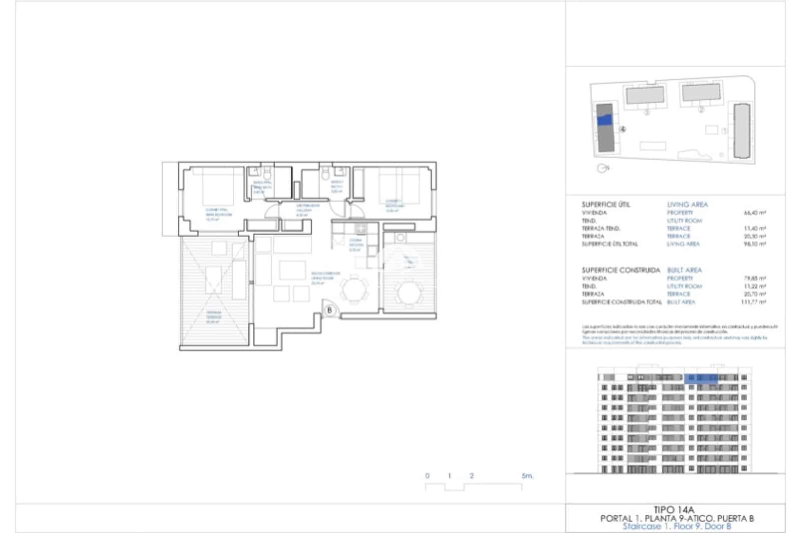 3 soveværelse Penthouse til salg i Punta Prima - € 765.000 (Ref: 9759228)