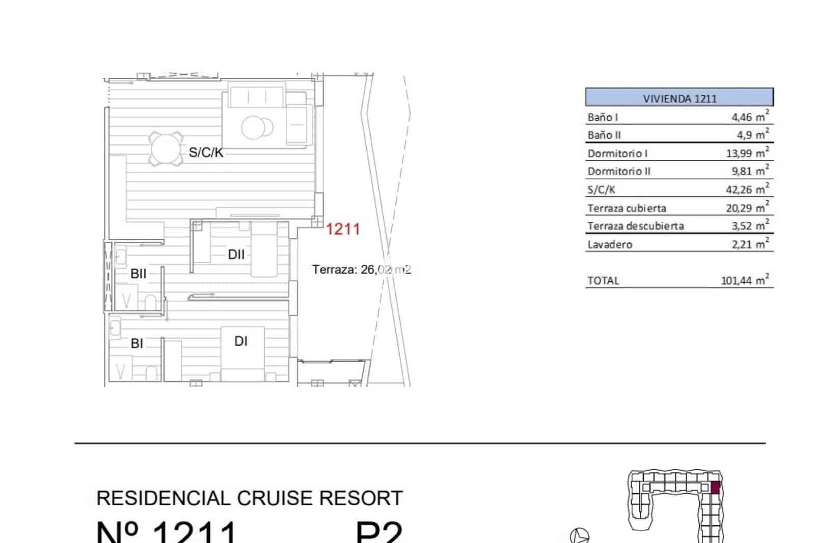 2 sypialnia Apartament na sprzedaż w San Miguel de Salinas - 229 500 € (Ref: 9759253)