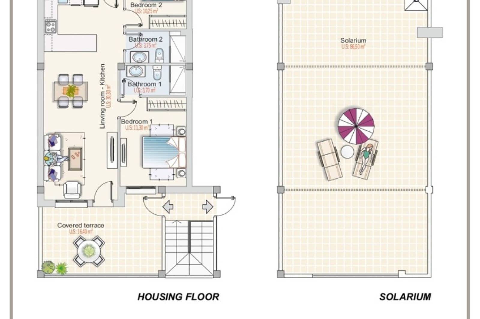 2 soverom Bungalow til salgs i Los Altos med svømmebasseng garasje - € 262 000 (Ref: 9759324)