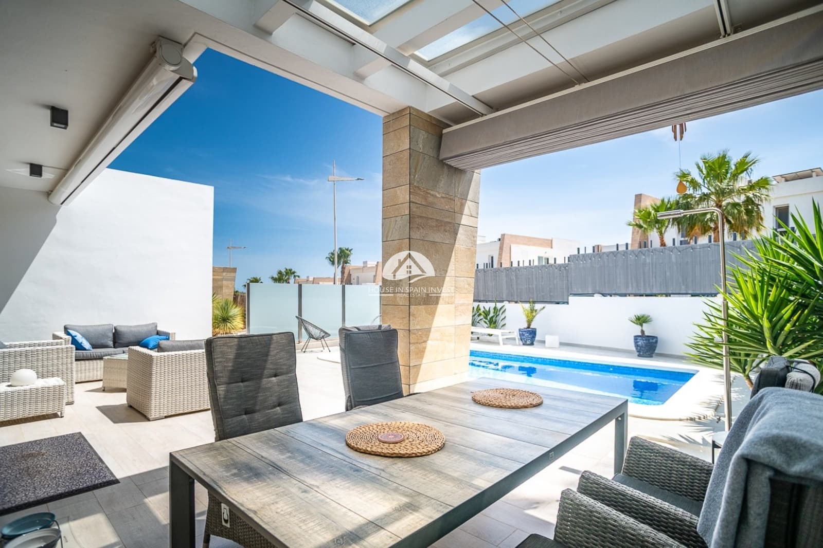 3 chambre Villa/Maison à vendre à Algorfa avec piscine - 585 000 € (Ref: 9805706)