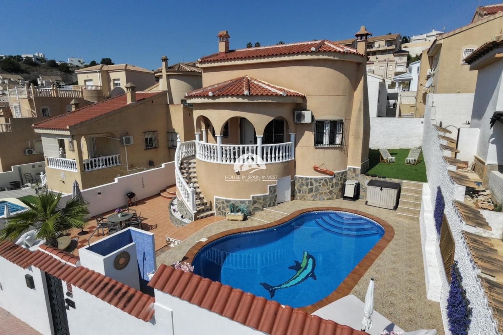 3 soverom Villa til salgs i Ciudad Quesada med svømmebasseng - € 299 999 (Ref: 9888391)