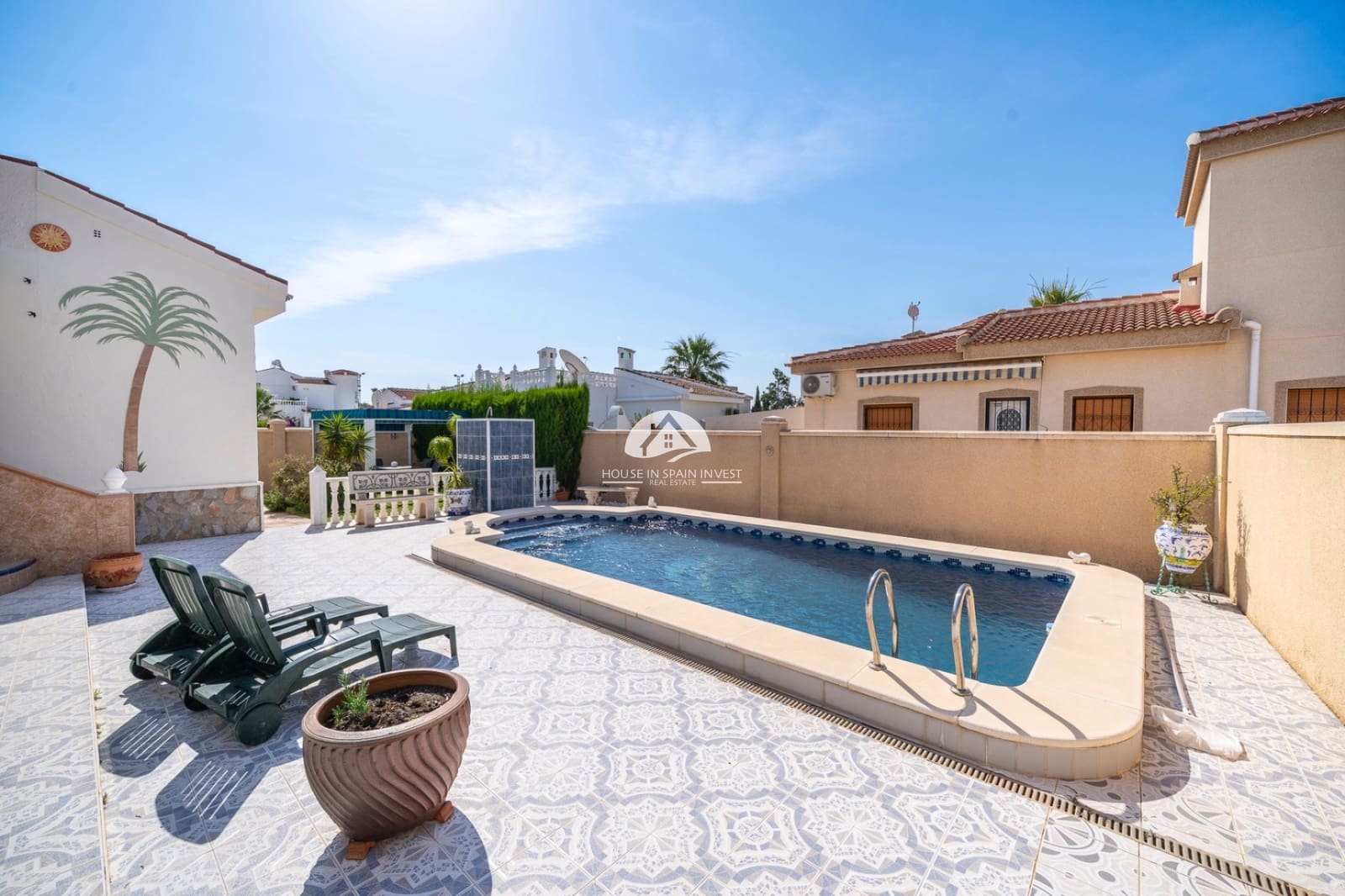 3 Zimmer Villa zu verkaufen in Ciudad Quesada mit Pool - 399.000 € (Ref: 9888432)