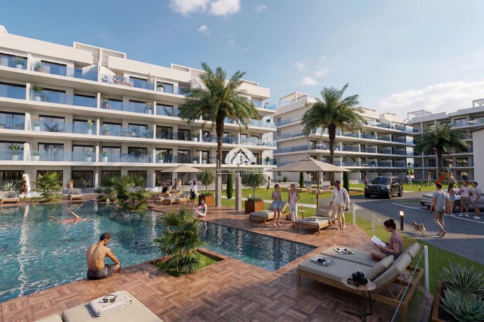 Apartamento de 2 habitaciones en Guardamar del Segura en venta con piscina - 295.000 € (Ref: 9888434)