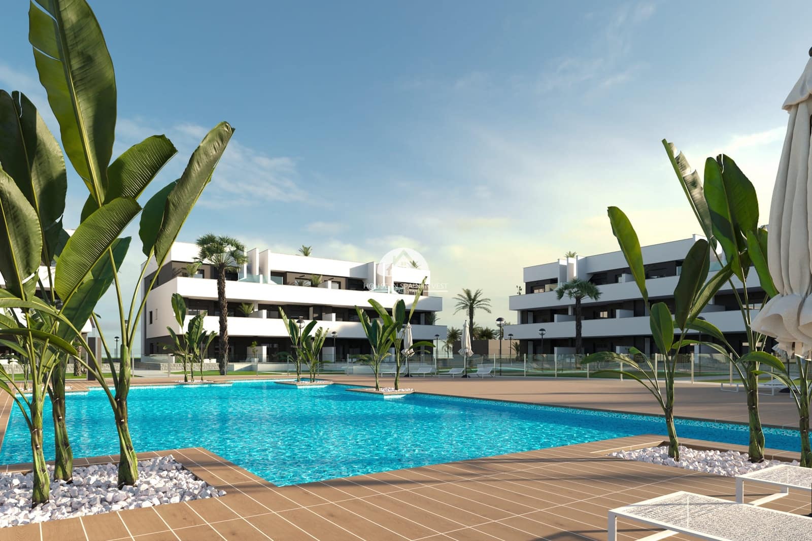 2 Zimmer Apartment zu verkaufen in Guardamar del Segura mit Pool Garage - 225.000 € (Ref: 9888436)