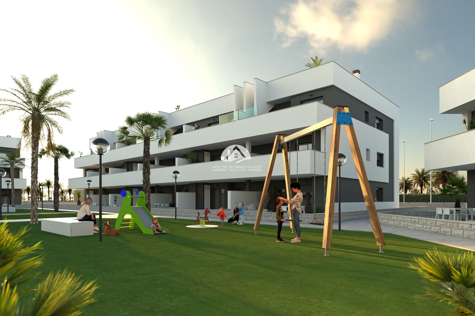 2 Zimmer Apartment zu verkaufen in Guardamar del Segura mit Pool Garage - 225.000 € (Ref: 9888436)
