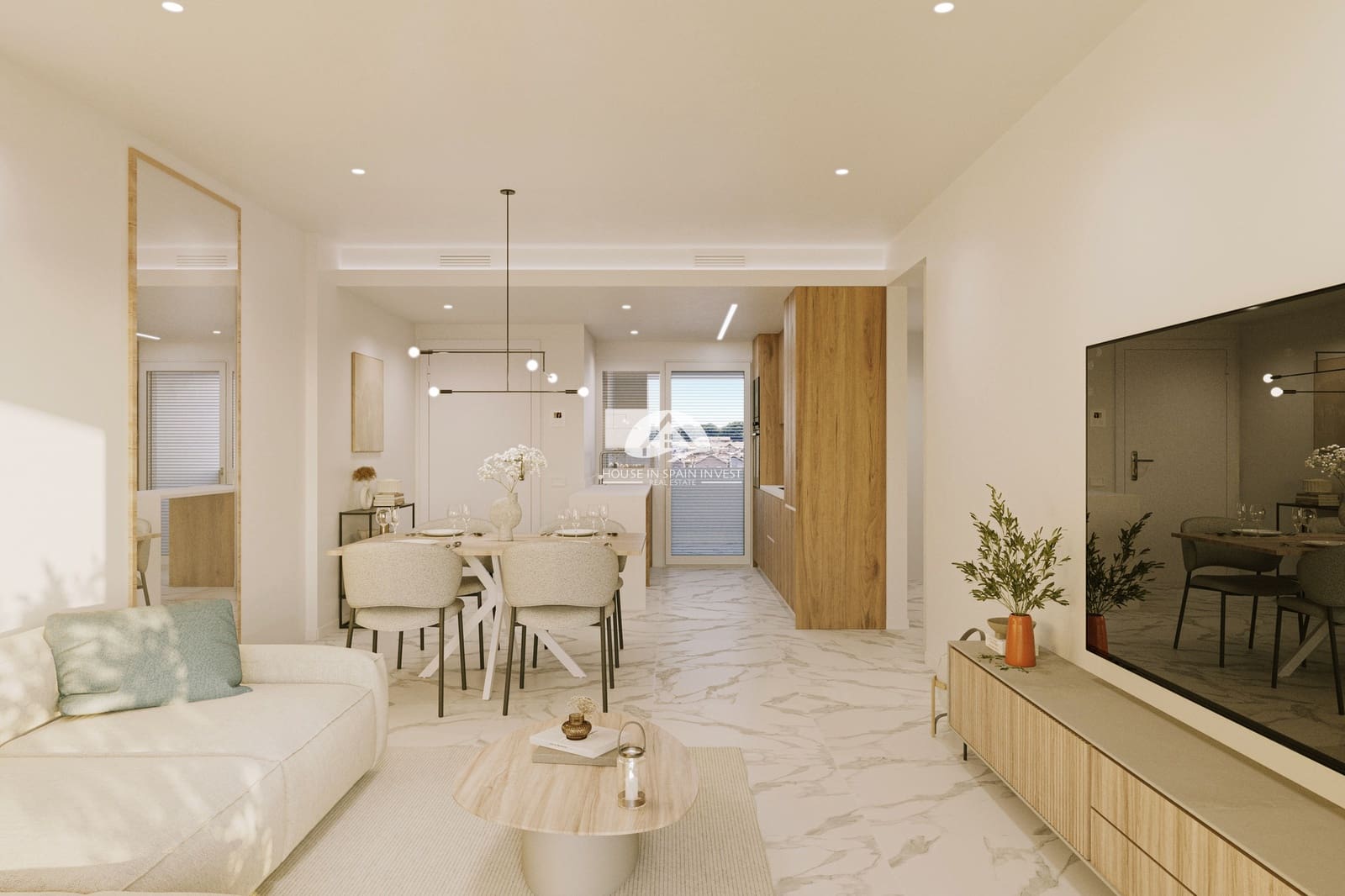 3 quarto Penthouse para venda em Punta Prima com piscina garagem - 539 000 € (Ref: 9921484)