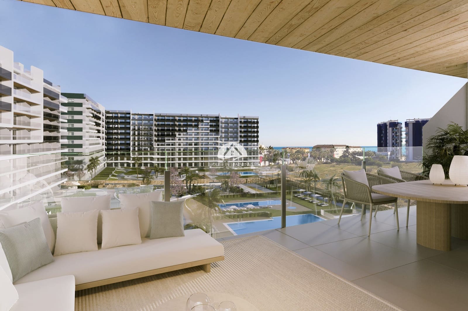 3 quarto Penthouse para venda em Punta Prima com piscina garagem - 539 000 € (Ref: 9921484)