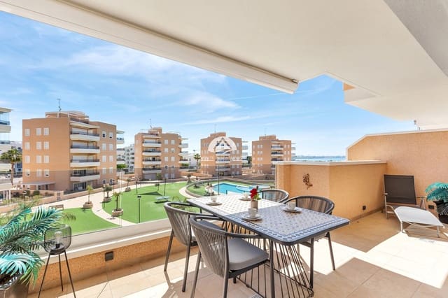3 quarto Apartamento para venda em El Raso, Guardamar del Segura com piscina garagem - 299 900 € (Ref: 9955599)