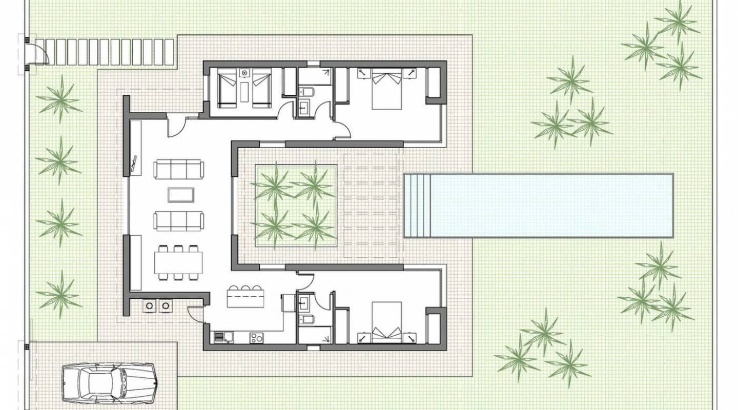 3 bedroom Villa for sale in Benijofar with pool garage - € 567,000 (Ref: 7574341)