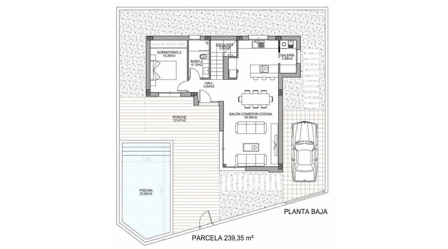 3 chambre Villa/Maison à vendre à Benijofar avec piscine - 523 000 € (Ref: 8047750)