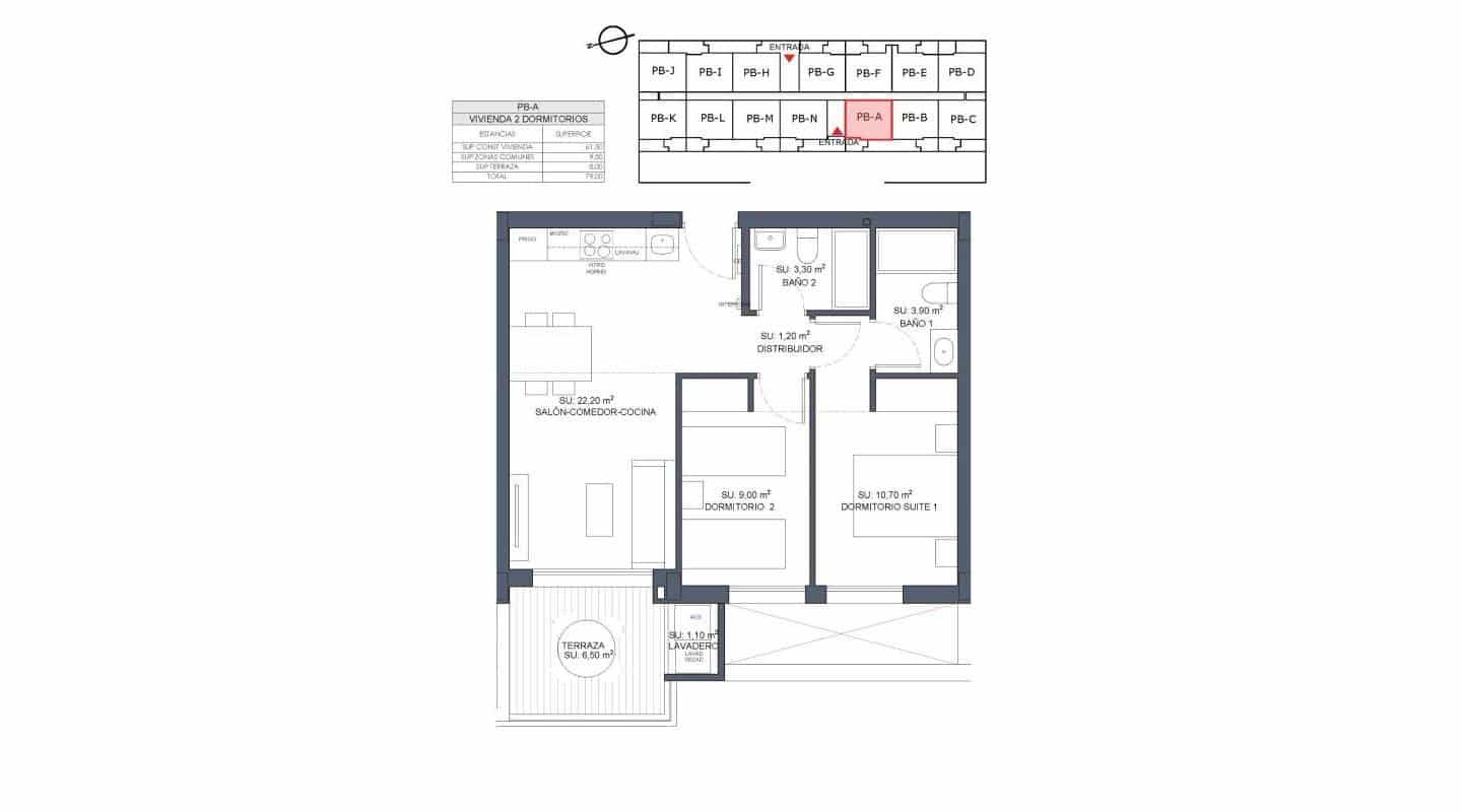 2 sypialnia Apartament na sprzedaż w Benijofar z basenem - 253 000 € (Ref: 8507057)