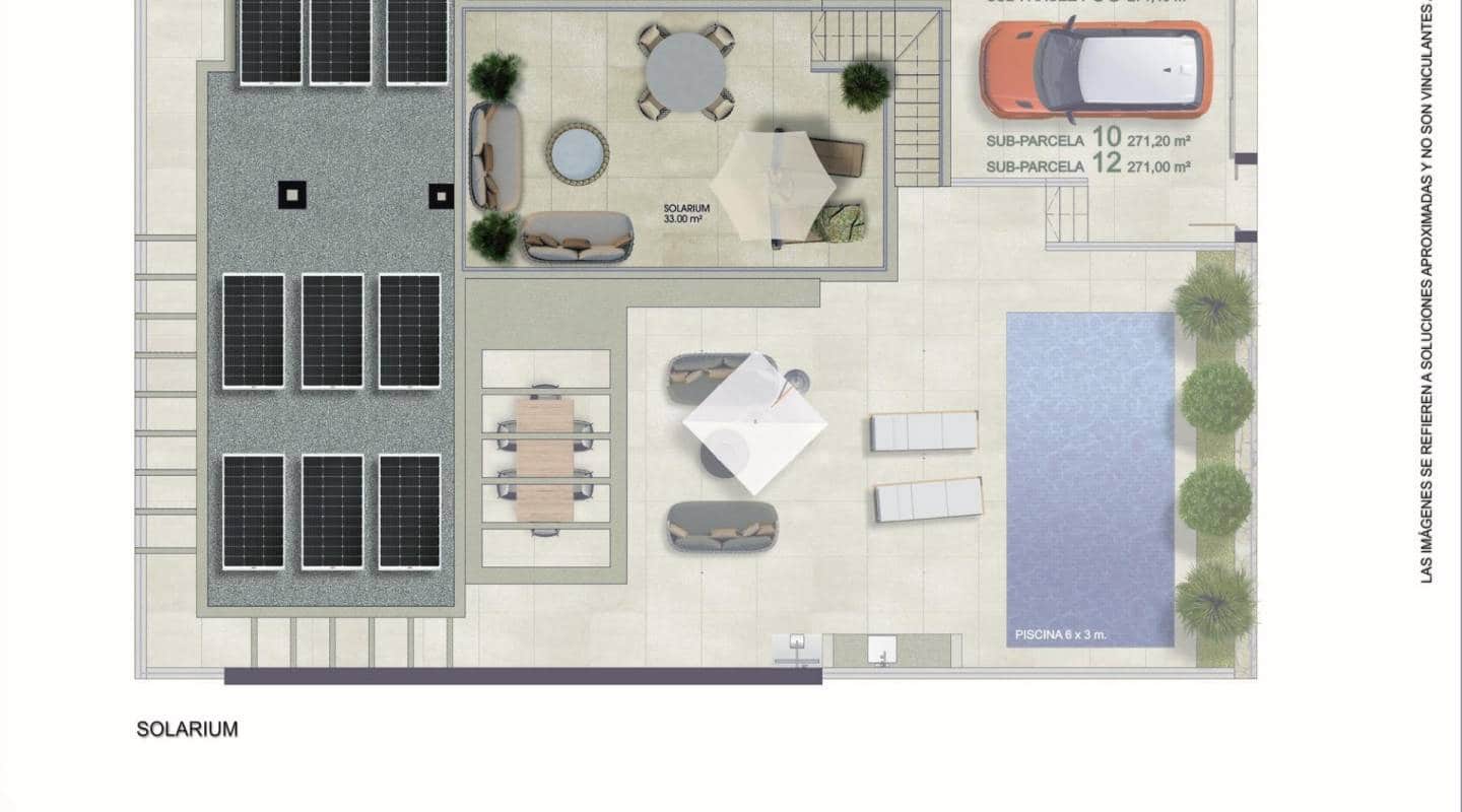 3 bedroom Villa for sale in Ciudad Quesada with pool - € 480,000 (Ref: 8635465)