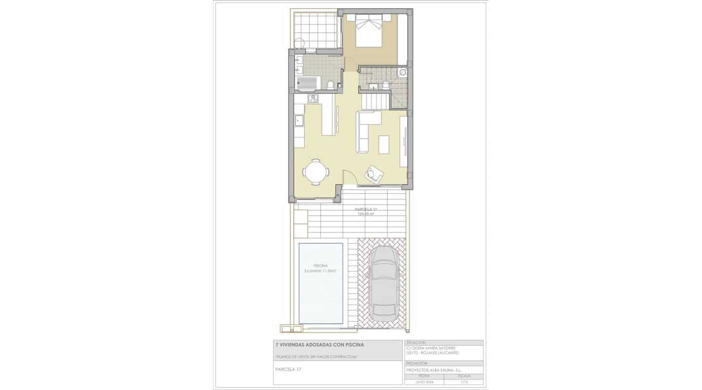 3 slaapkamer Huis te koop in Rojales - € 365.900 (Ref: 8651478)