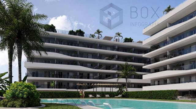 2 soveværelse Lejlighed til salg i Playa Tamarit - Playa Lissa, Santa Pola med swimmingpool - € 420.000 (Ref: 8671363)