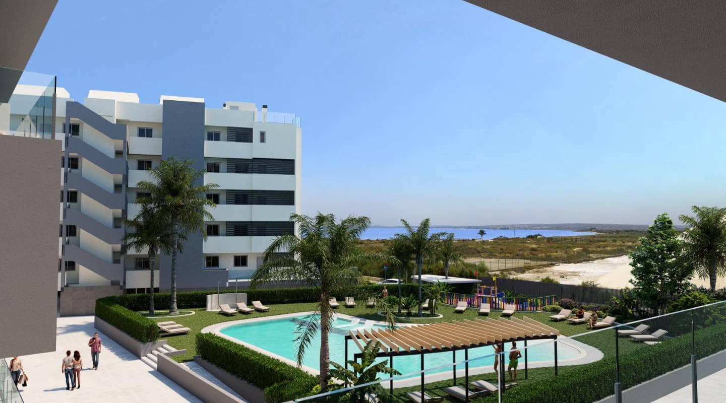 3 soveværelse Lejlighed til salg i Santa Pola med swimmingpool - € 495.000 (Ref: 8671367)