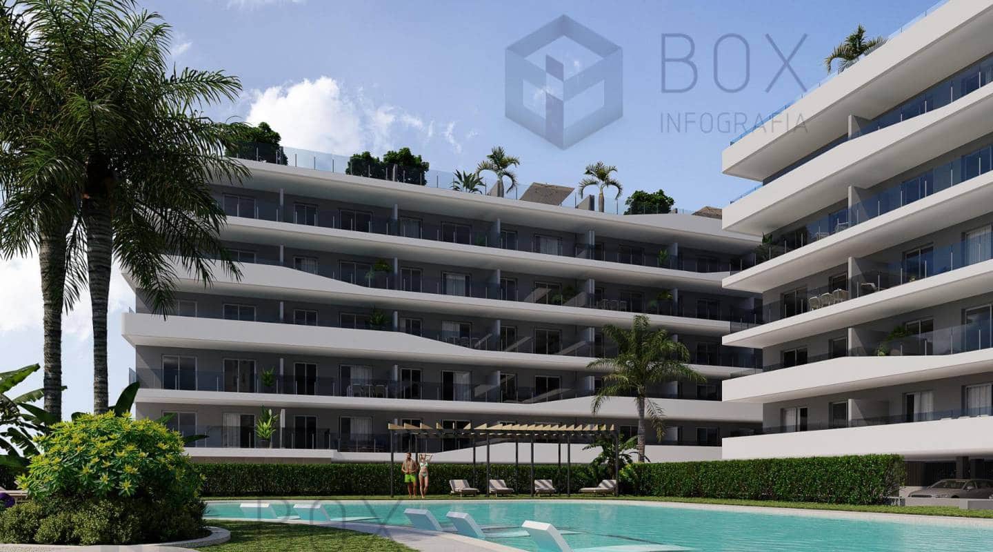 3 soveværelse Lejlighed til salg i Santa Pola med swimmingpool - € 495.000 (Ref: 8671367)